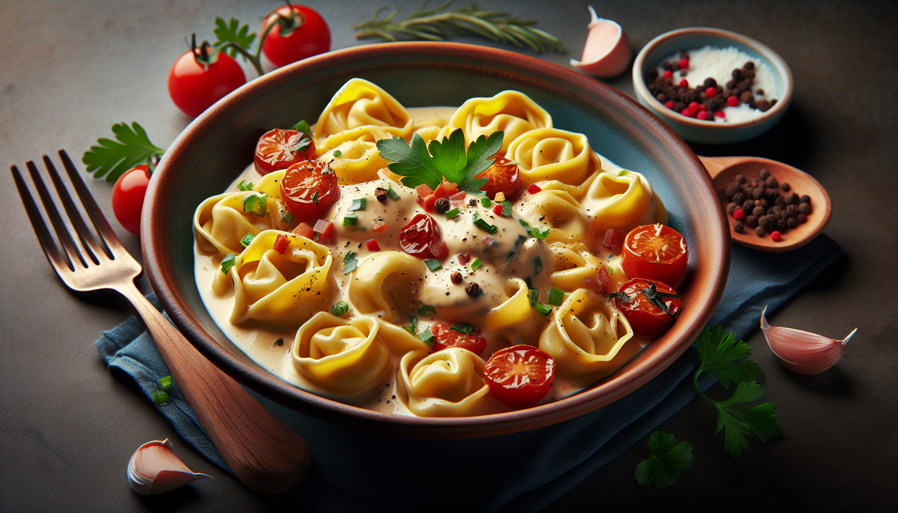 tortellini con la panna